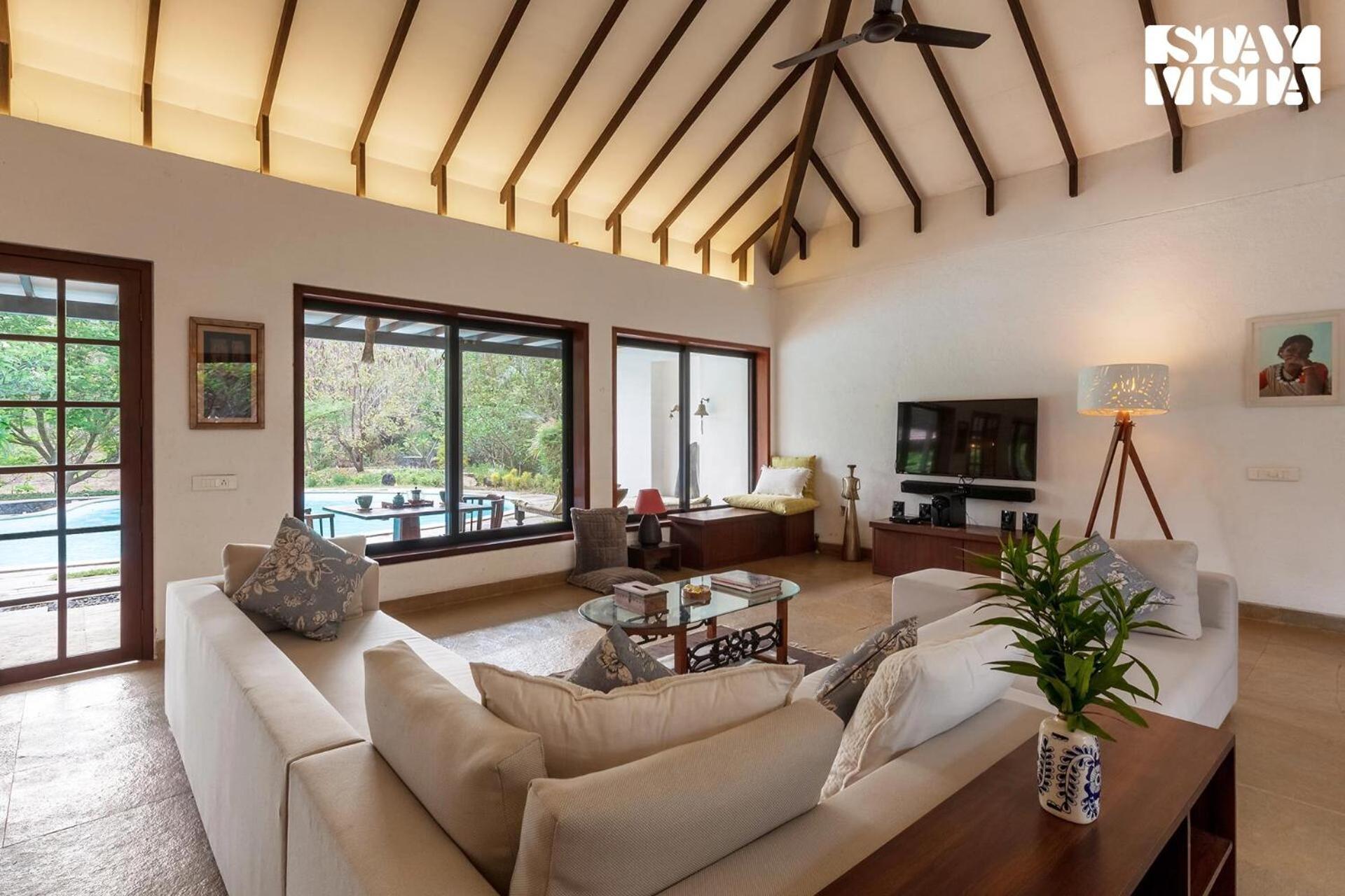 Wander Beyond By Stayvista - Featuring A Bali-Themed Abode And A Refreshing Swimming Pool Alībāg Exterior foto